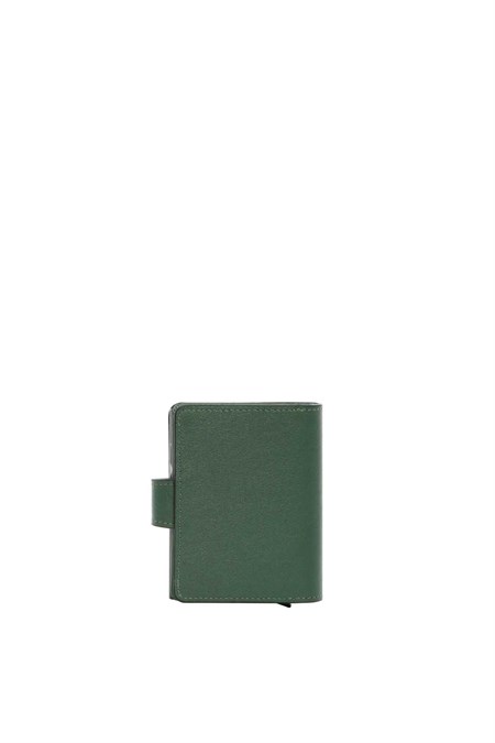 Cengiz Pakel Kişiye Özel Deri Kartlık 2403K-Yeşil